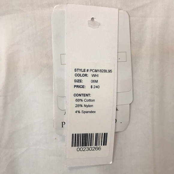 Pell & Co. ⚜️White Button Down Circular Design Top - Picture 10 of 15